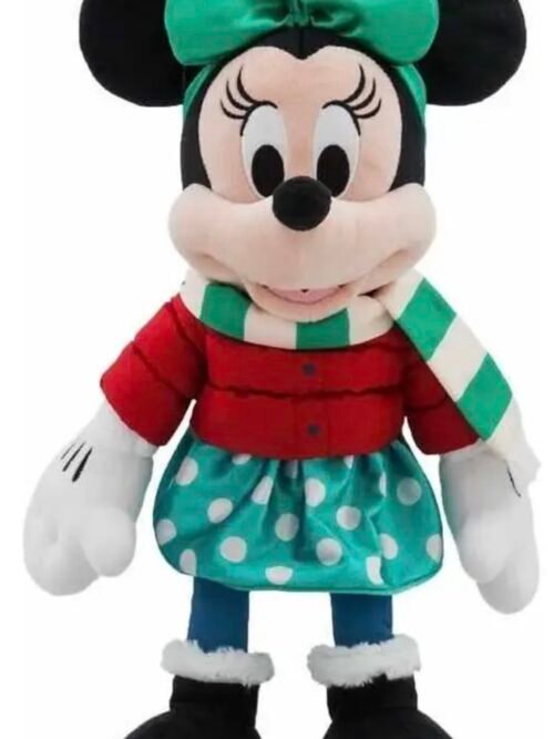 Minnie Mouse 2021 Peluche Navideño 35cm Disney Store