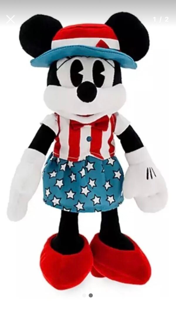 Minnie Mouse Peluche Bebe 28 Cm America 2020 Disney Store