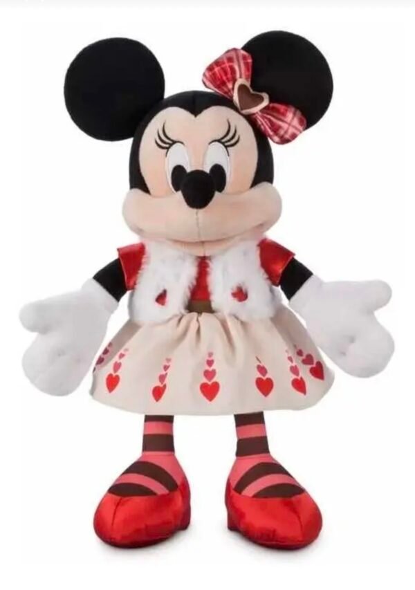 Minnie San Valentín Peluche Minnie 40cm Disney Store