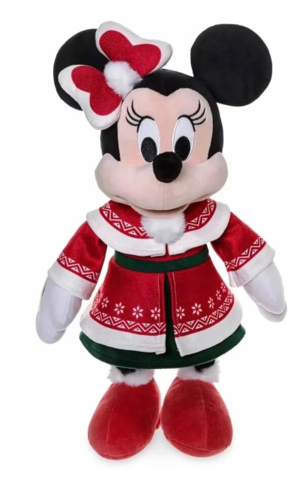 Minnie Mouse Peluche Navideño 2022 De 41cm Disney Store
