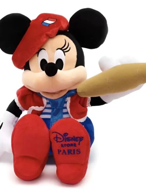 Screenshot Minnie Mouse Peluche 38cm Con Croissant Disney Store Paris