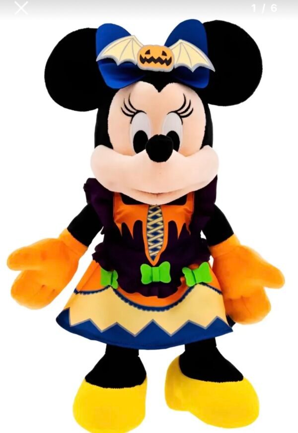 Minnie Mouse Peluche Halloween 2023 De 38cm Mediano Disney Store