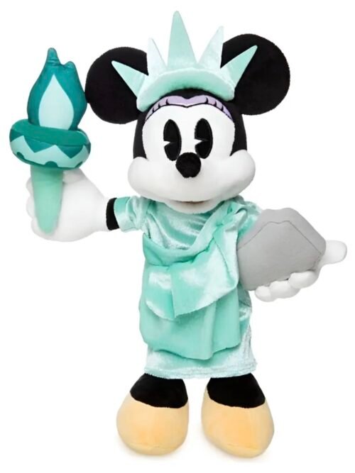 Screenshot Minnie Mouse Peluche Estatua La Libertad 31cm Mediano Disney Store