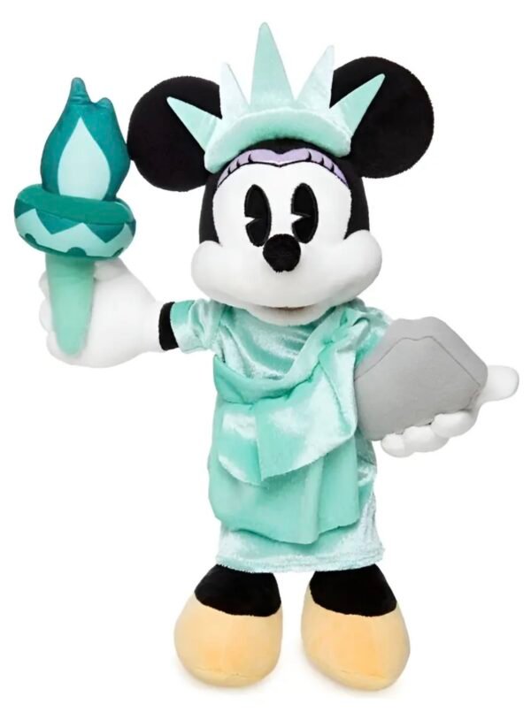 Screenshot Minnie Mouse Peluche Estatua La Libertad 31cm Mediano Disney Store