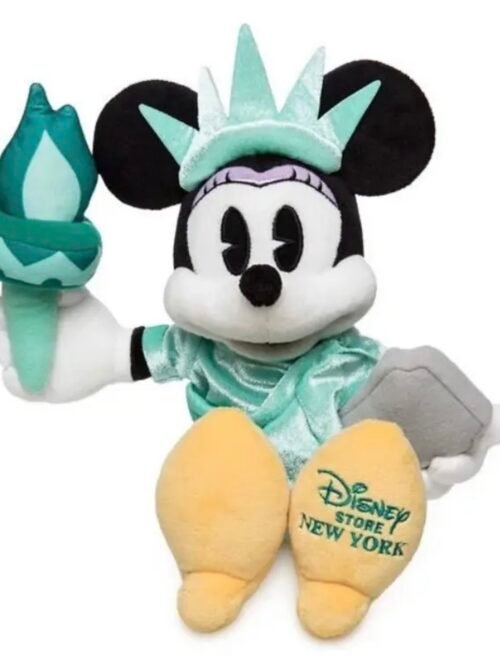 Screenshot Minnie Mouse Peluche Estatua De La Libertad 45cm Disney Store New York