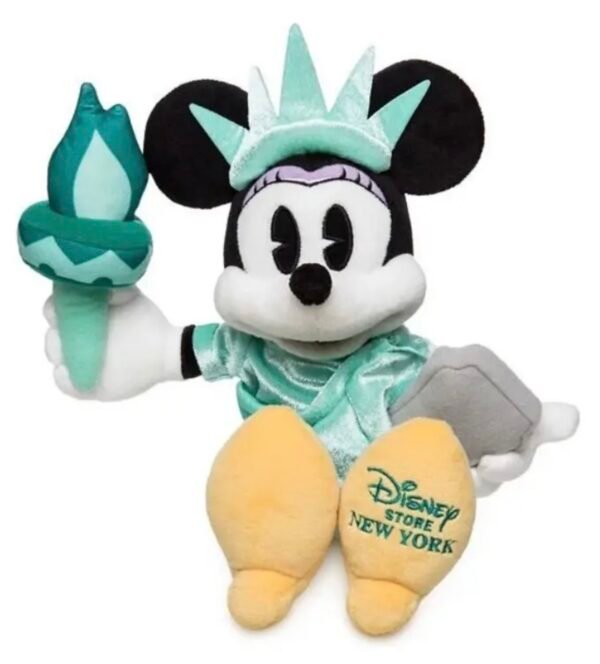 Screenshot Minnie Mouse Peluche Estatua La Libertad 31cm Mediano Disney Store