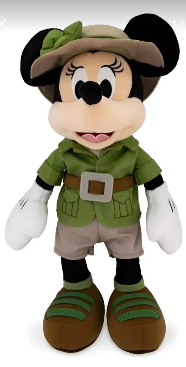 Minnie Mouse Peluche Safari Disney Animal Kingdom 36cm