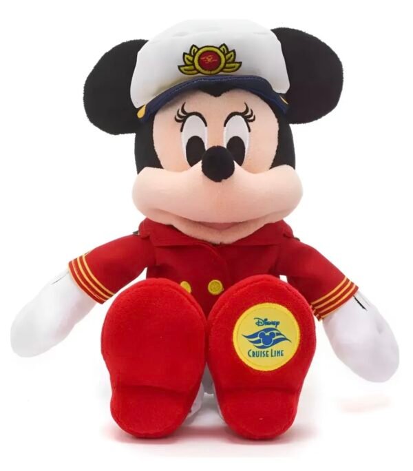 Minnie Mouse Peluche 36cm Capitana Disney Cruise Line