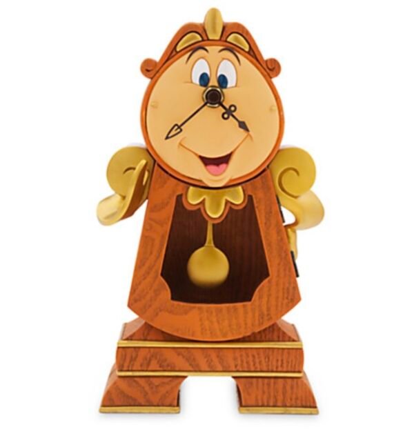 Cogsworth Ding Dong Reloj Bella y Bestia Original Disney Parks