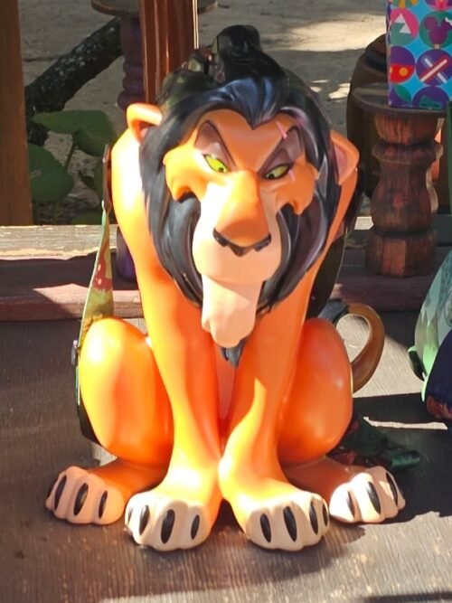 Palomera Scar del Rey Leon Animal Kingdom Disney