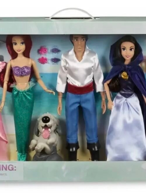 Ariel La Sirenita Set deluxe con Eric Ursula y Vanesa Disney Store