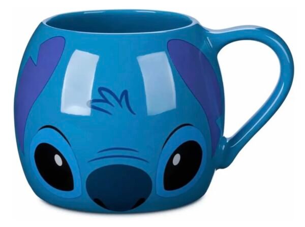 Taza Stitch de 850 ml con Dientes Disney Parks