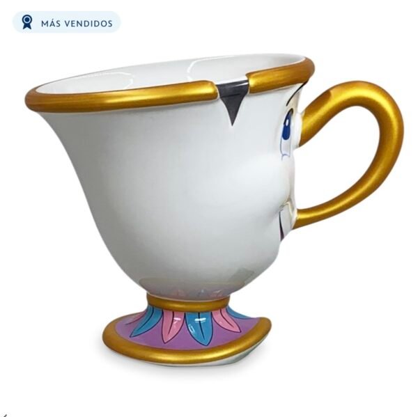 Taza Chip de La bella y Bestia 440 ml Disney Europa