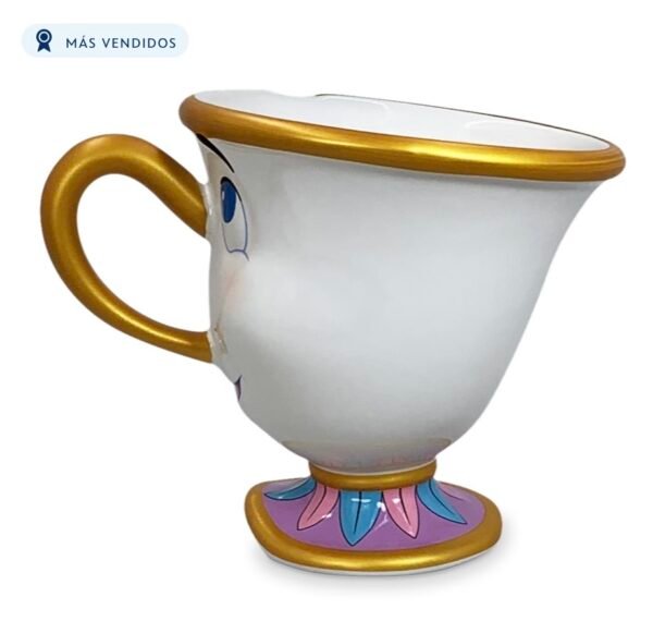 Taza Chip de La bella y Bestia 440 ml Disney Europa