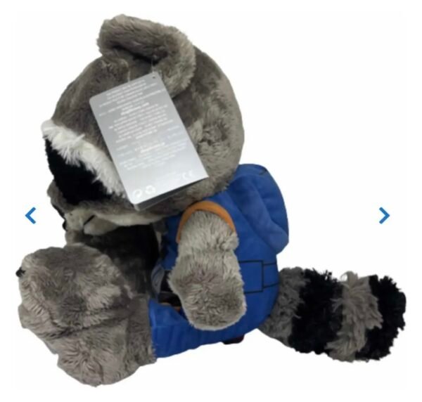 Rocket Mapache Peluche Big Feet Paton Guardianes de la Galaxia Disney Parks