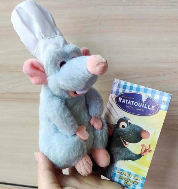 Remy Chefcito Ratatouille Peluche magnético hombro Disney parks