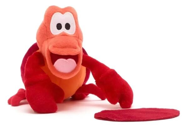 Sebastián cangrejo Ariel La Sirenita Peluche magnético de Hombro Disney Parks
