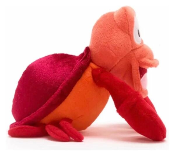 Sebastián cangrejo Ariel La Sirenita Peluche magnético de Hombro Disney Parks