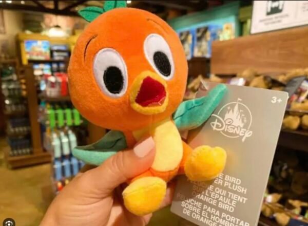 Orange Bird EPCOT Peluche magnético de hombro Disney Parks