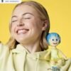 Alegría Intensamente Peluche magnético de hombro Disney Store Europa