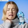 Tristeza Intensamente Peluche magnético de hombro Disney Store Europa
