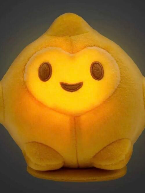 Star Estrella de Wish con luz Peluche magnético de hombro Disney store