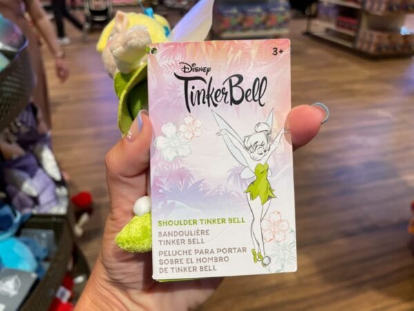 Tinkerbell Campanita Peter Pan Peluche magnético de hombro Disney Parks