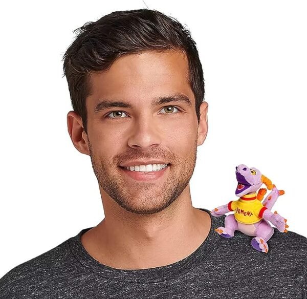 Figment Dragoncito EPCOT Peluche Magnético de Hombro Disney Parks