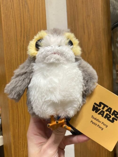 IMG_9819 Porg Bebe Star Wars Peluche magnético de Hombro Disney Parks