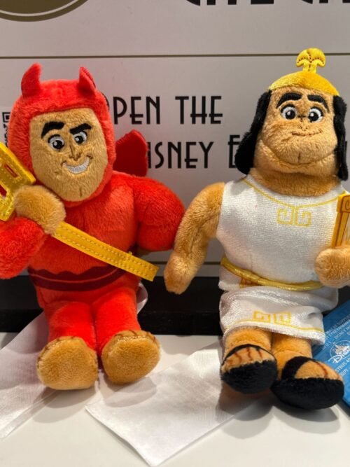 IMG_9826 Kronk Angel y Demonio las Locuras del Emperador Peluche magnético de hombro Disney Parks