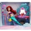 Ariel Sirenita Play Set Muñeca Tocador Bajo Del Mar Disney Store