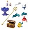 Ariel La Sirenita Tritón Y Ursula Set Deluxe Disney Store