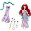Ariel La Sirenita Tritón Y Ursula Set Deluxe Disney Store