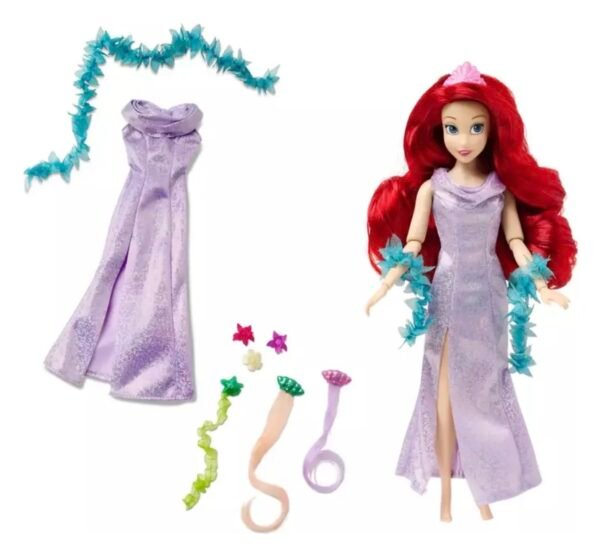 Ariel La Sirenita Tritón Y Ursula Set Deluxe Disney Store