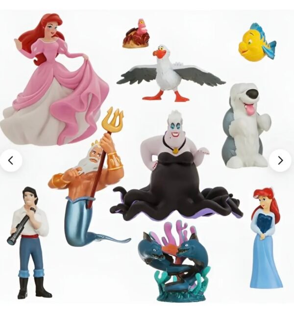 Ariel La Sirenita Play Set Deluxe 10 Pzas Disney Store