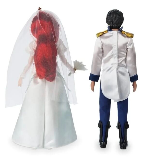 Ariel y Eric Pareja de Muñecos Novios traje matrimonio Disney Store