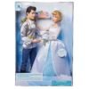 Cenicienta y Príncipe Charming  Encantador Pareja de Muñecos Novios  Disney Store