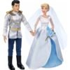 Cenicienta y Príncipe Charming  Encantador Pareja de Muñecos Novios  Disney Store