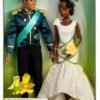 Tiana y Naveen La princesa y el Sapo Pareja de Muñecos Novios  Disney Store