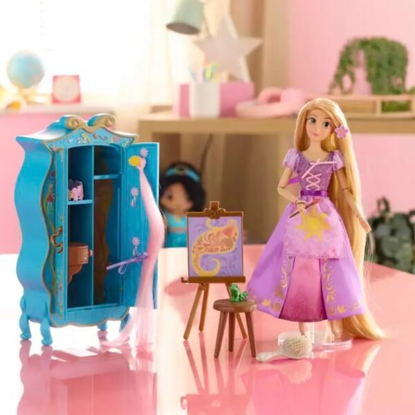 Rapunzel  Tangled Enredados Play Set Muñeca Y Ropero Disney Store