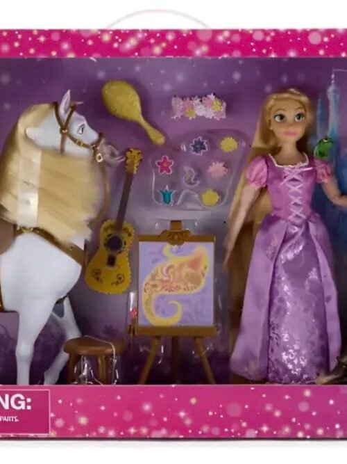 Rapunzel Enredados y Flyn Rider Set De Regalo Muñecos Disney Store