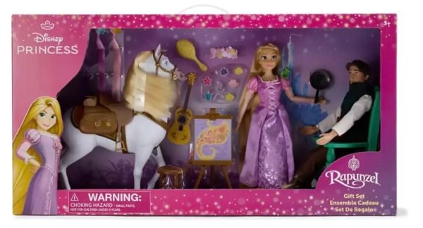 Rapunzel Enredados y Flyn Rider Set De Regalo Muñecos Disney Store