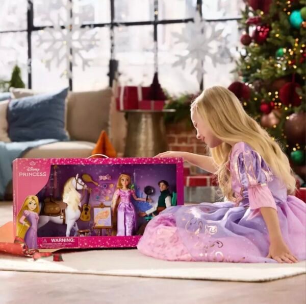 Rapunzel Enredados y Flyn Rider Set De Regalo Muñecos Disney Store