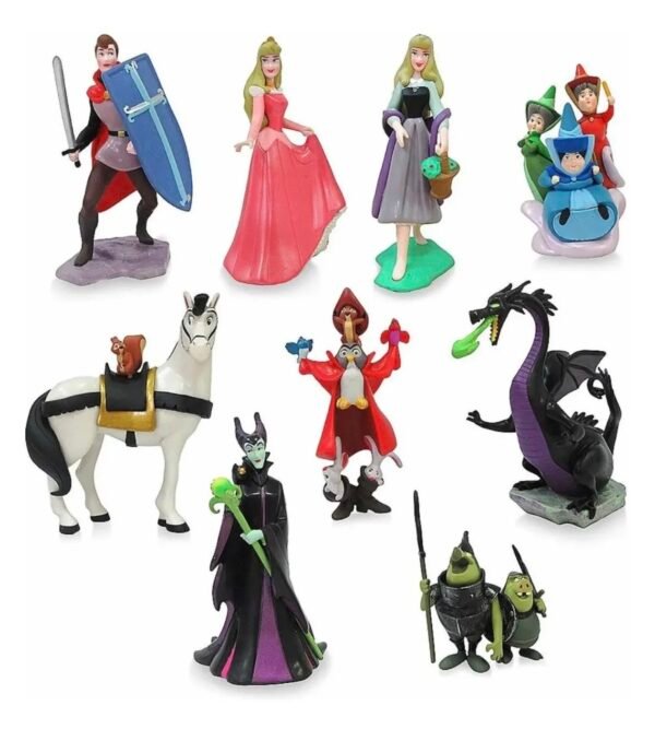 Aurora Bella Durmiente Play Set Deluxe 9 Pzas Disney Store