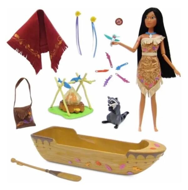 Pocahontas Play Set Muñeca Aventura Río Disney Store