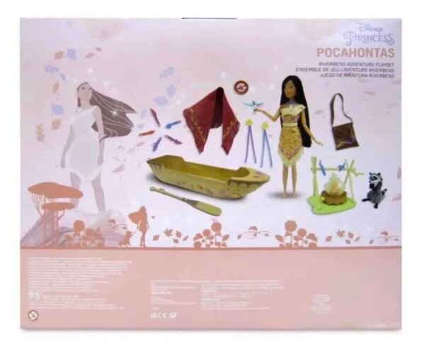Pocahontas Play Set Muñeca Aventura Río Disney Store