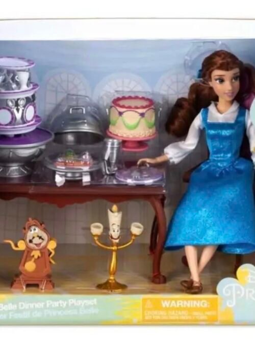 Screenshot Bella Y Bestia Muñeca Play Set Dinner Party Disney Store