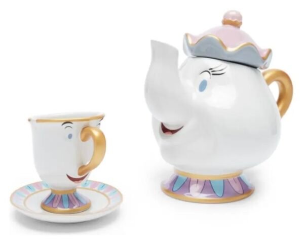 Screenshot Sra Potts Y Chip Set De Te Bella Y Bestia Disney Europa
