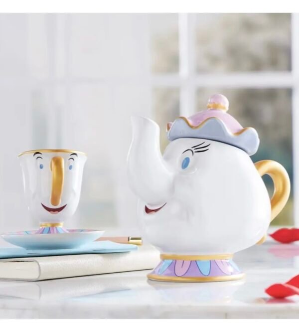 Screenshot Sra Potts Y Chip Set De Te Bella Y Bestia Disney Europa