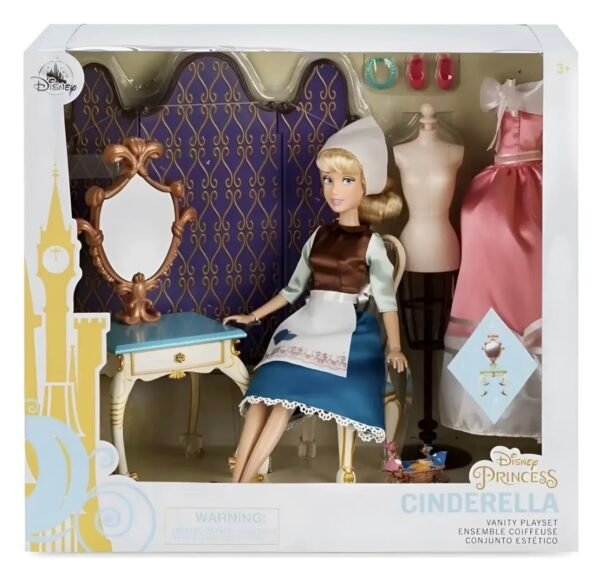 Cenicienta Cinderella Play Set de Tocador Vanidad Disney Store